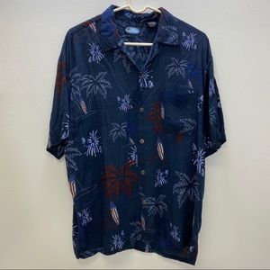 Clear Blue Sky. Men’s Shirt. Button Front.